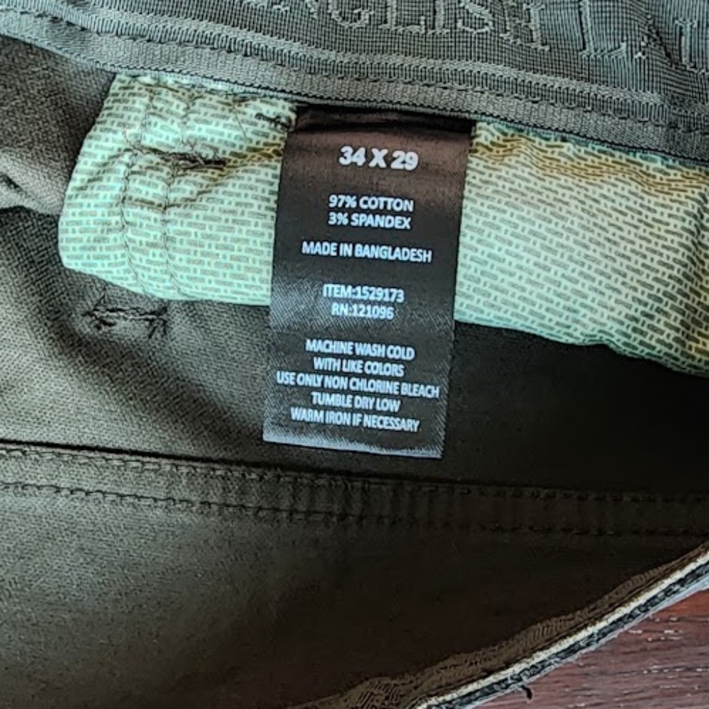 English Laundry Men's Chino 34x29 - Picture 6 of 9